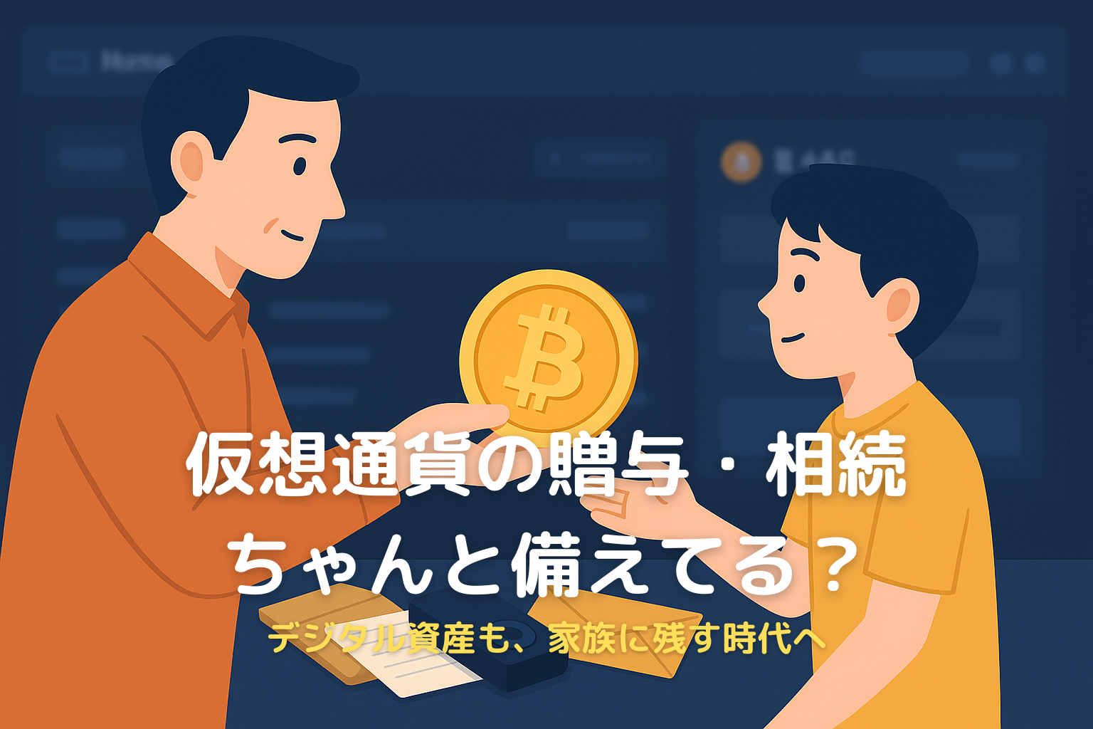 2025年版】仮想通貨の贈与・相続のやり方と注意点｜税金はどうなる？ | 10年で資産1000万！社会人から始める資産形成ガイド